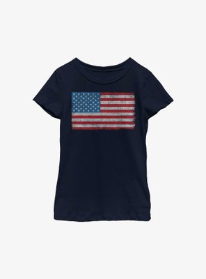 American Flag Youth Girls T-Shirt