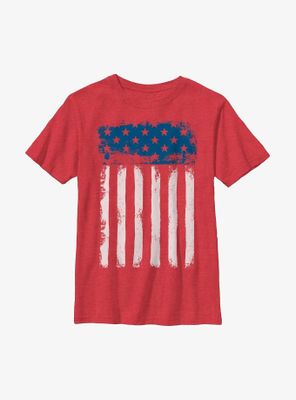 American Flag Distressed Youth T-Shirt