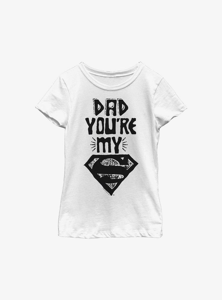 DC Comics Superman Dad You're My Youth Girls T-Shirt