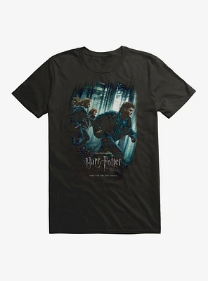 Harry Potter Deathly Hallows Part Movie Poster T-Shirt