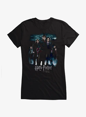 Harry Potter Goblet of Fire Movie Poster Girls T-Shirt