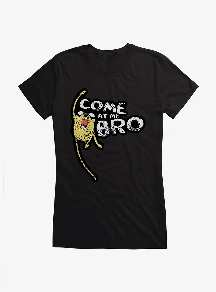 Adventure Time Come At Me Bro Girls T-Shirt