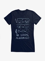 Adventure Time Finn And Jake Algebraic Girls T-Shirt