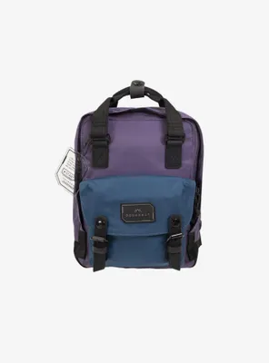 Doughnut Macaroon Mini Gamescape Series Purple Pansy x Dark Teal Mini Backpack