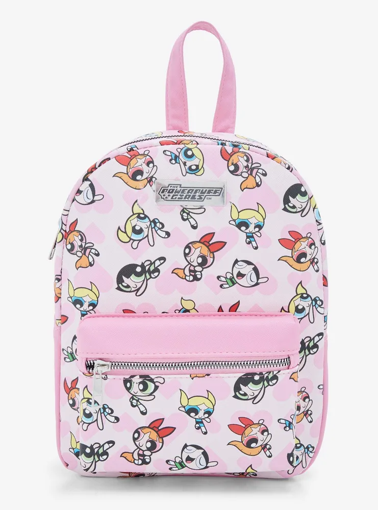 The Powerpuff Girls Pink Hearts Mini Backpack