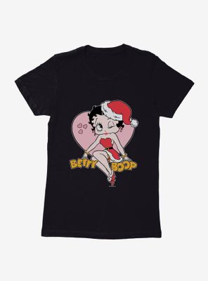Betty Boop Christmas Love Womens T-Shirt