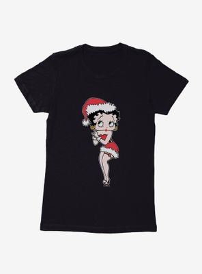 Betty Boop Christmas Wishes Womens T-Shirt