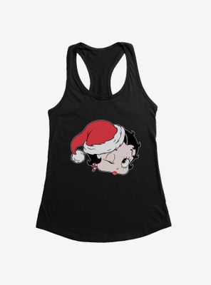 Betty Boop Christmas Kiss Womens Tank Top