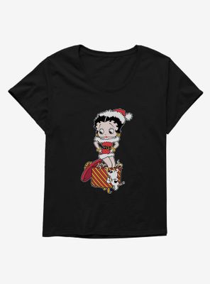 Betty Boop Surprise Gift Womens T-Shirt Plus