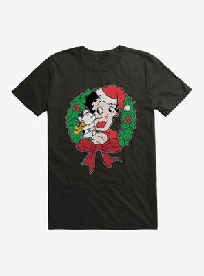Betty Boop Pudgys Wreath T-Shirt