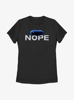 NOPE Logo Cloud Womens T-Shirt