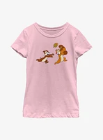 Disney Chip 'N' Dale Acorn Run Youth Girls T-Shirt