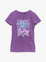 Dungeons & Dragons Pastel Ampersand Youth Girls T-Shirt