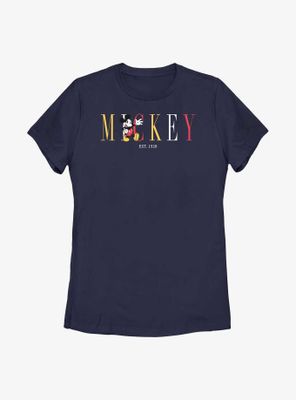 Disney Mickey Mouse Fashion Womens T-Shirt