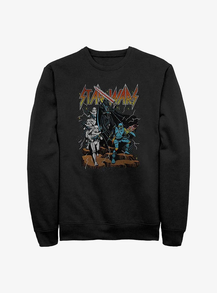Star Wars Metal Band Logo Sweatshirt