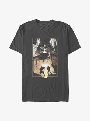 Star Wars Darth Vader Lightsaber Battle T-Shirt