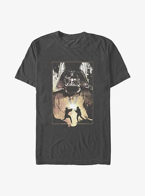 Star Wars Darth Vader Lightsaber Battle T-Shirt