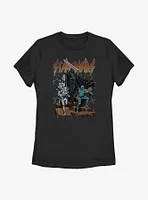 Star Wars Metal Band Logo Womens T-Shirt