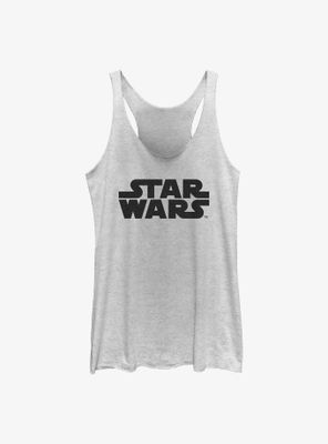 Star Wars Simple Logo Womens Tank Top