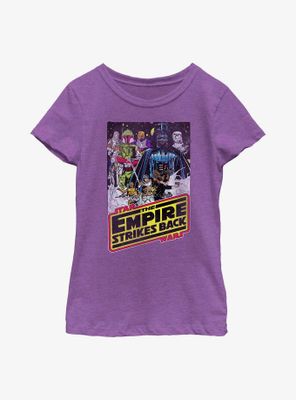 Star Wars: Episode V The Empire Strikes Back Poster Youth Girls T-Shirt