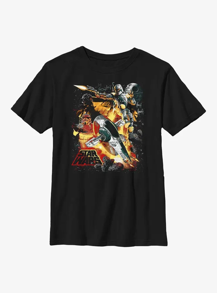 Star Wars Bounty Hunter Youth T-Shirt