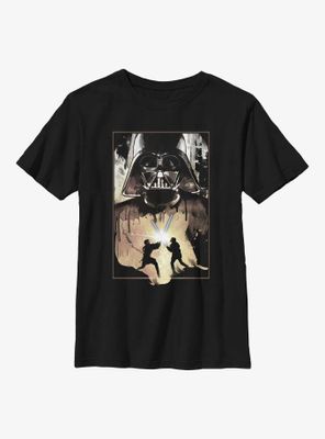 Star Wars Darth Vader Lightsaber Battle Youth T-Shirt