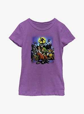 Nintendo The Legend Of Zelda Moon Dance Youth Girls T-Shirt