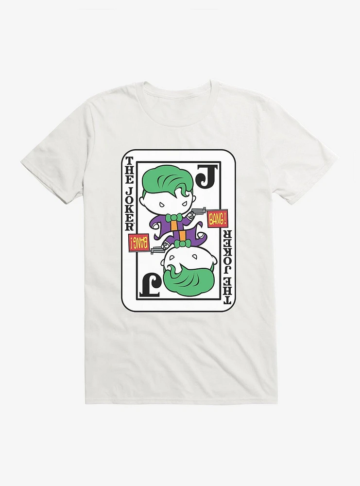 DC Comics Batman Chibi The Joker Card T-Shirt