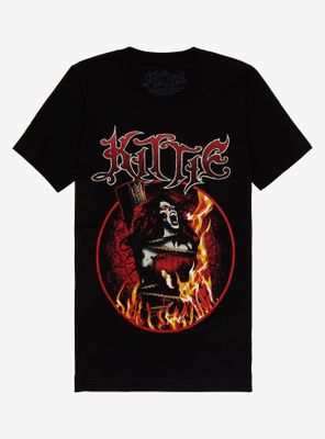 Kittie Witch Hunt Boyfriend Fit Girls T-Shirt