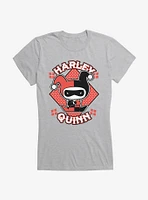 DC Comics Batman Chibi Harley Quinn Girls T-Shirt