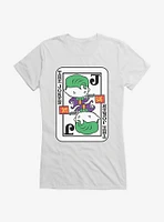 DC Comics Batman Chibi The Joker Card Girls T-Shirt