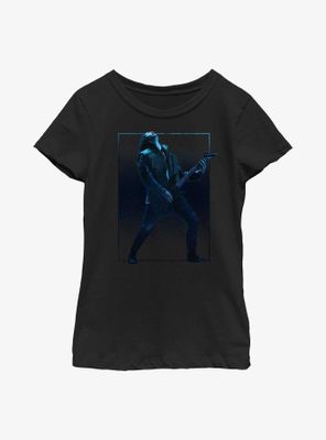 Stranger Things Eddie Guitar Solo Youth Girls T-Shirt