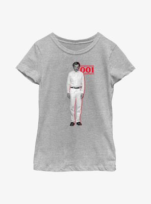 Stranger Things Test Subject 001 Youth Girls T-Shirt