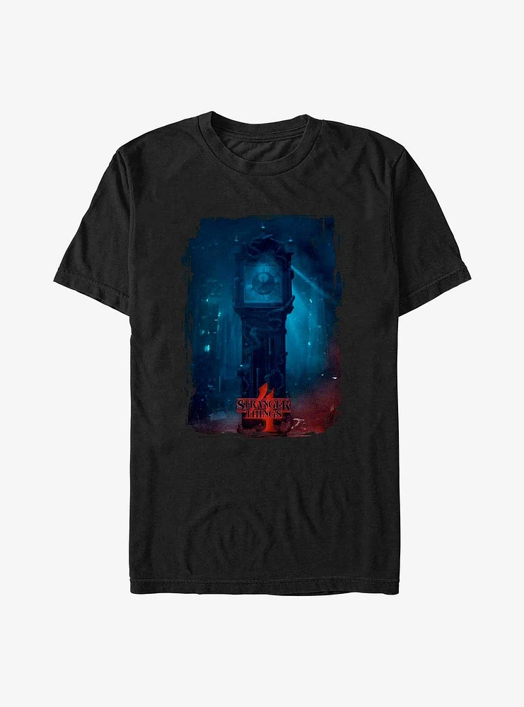 Stranger Things Vecna Clock Poster T-Shirt
