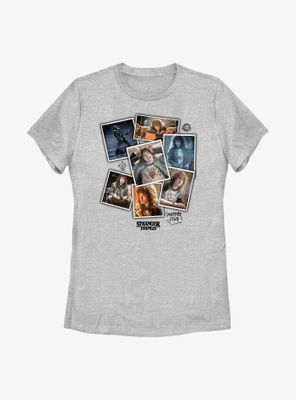 Stranger Things Eddie Collage Womens T-Shirt