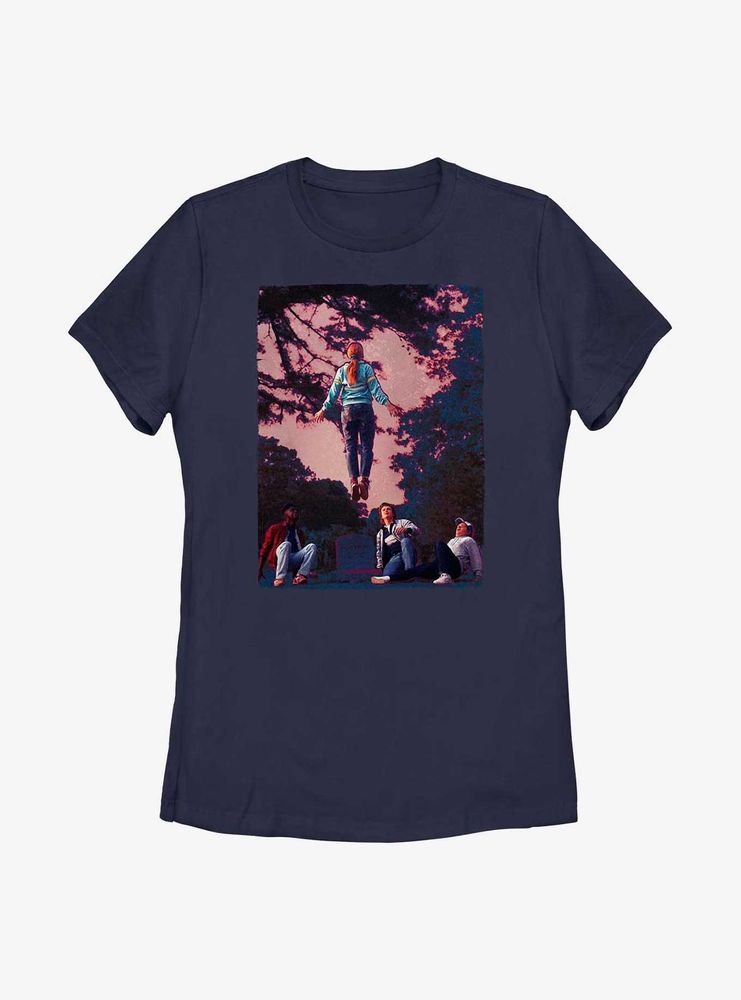 Stranger Things Floating Max Womens T-Shirt