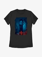 Stranger Things Vecna Clock Poster Womens T-Shirt