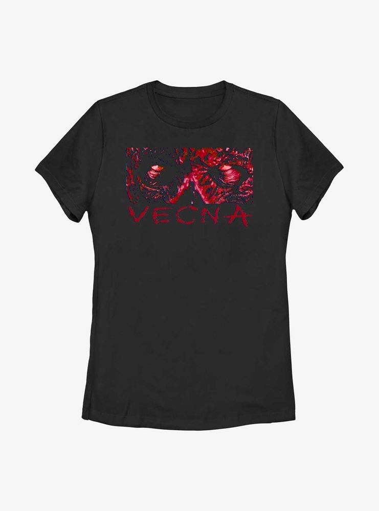 Stranger Things Vecna Eyes Womens T-Shirt