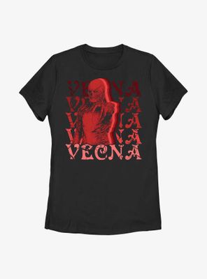 Stranger Things Vecna Stack Womens T-Shirt