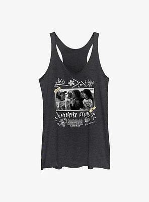 Stranger Things Hellfire Club Scrapbook Womens Tank Top