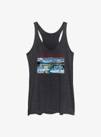 Stranger Things Rainbow Room Fight Womens Tank Top