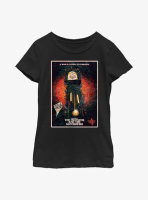 Stranger Things X Butcher Billy The Monster And Superhero Youth Girls T-Shirt