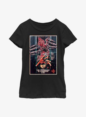 Stranger Things X Butcher Billy The Massacre At Hawkins Lab Youth Girls T-Shirt
