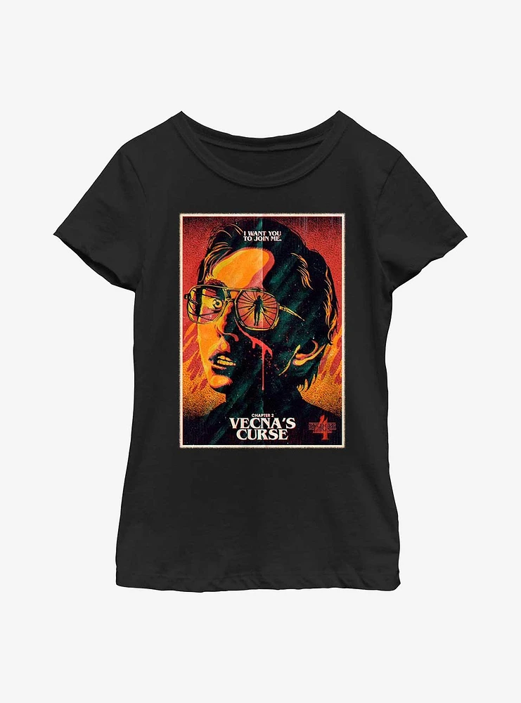 Stranger Things X Butcher Billy Vecna's Curse Youth Girls T-Shirt