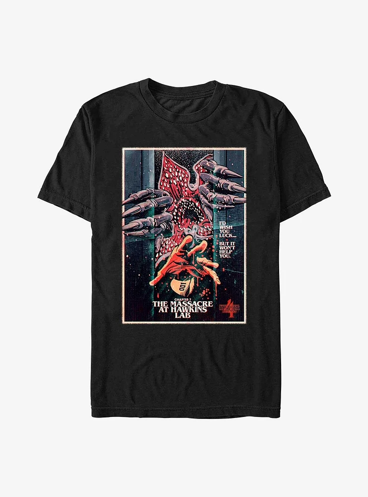 Stranger Things X Butcher Billy The Massacre At Hawkins Lab T-Shirt