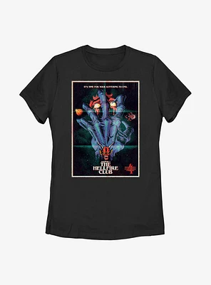 Stranger Things X Butcher Billy The Hellfire Club Womens T-Shirt