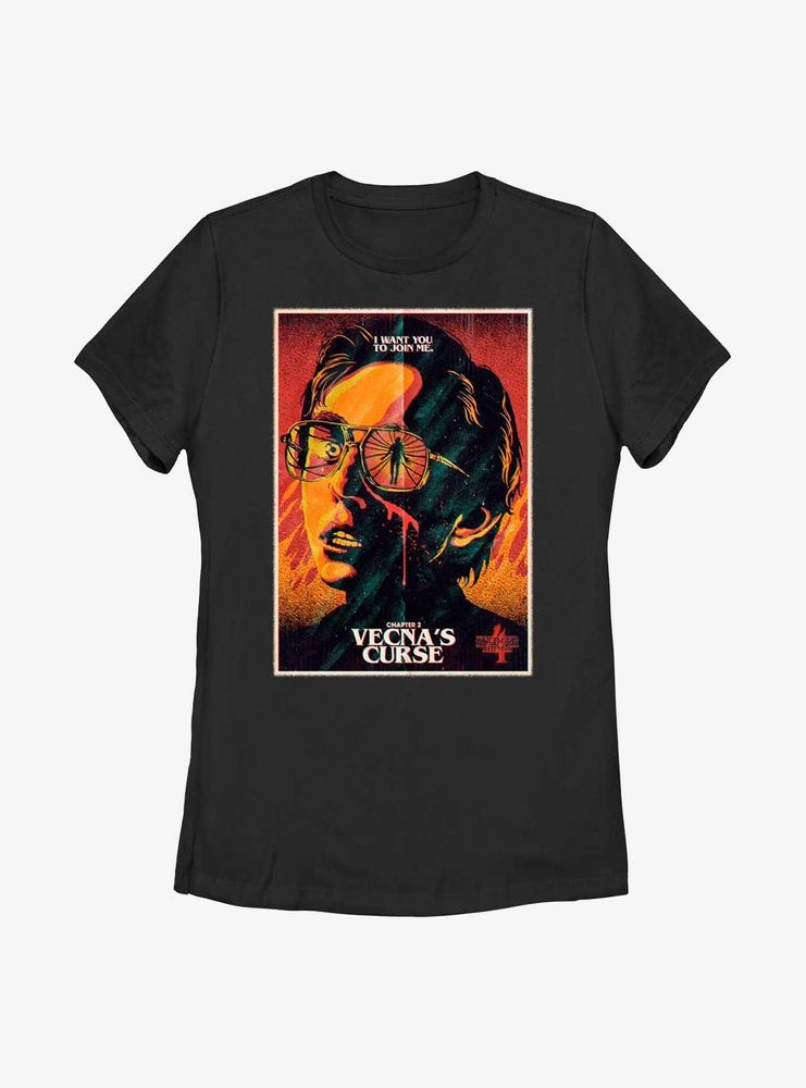 Stranger Things X Butcher Billy Vecna's Curse Womens T-Shirt