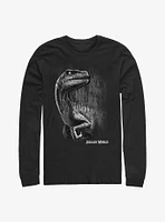 Jurassic World Raptor Smile Long-Sleeve T-Shirt