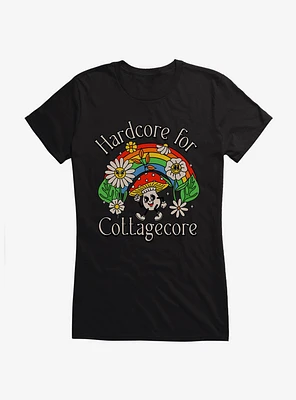 Cottagecore Hardcore Girls T-Shirt