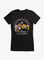 Cottagecore Outdoorsy Club Girls T-Shirt